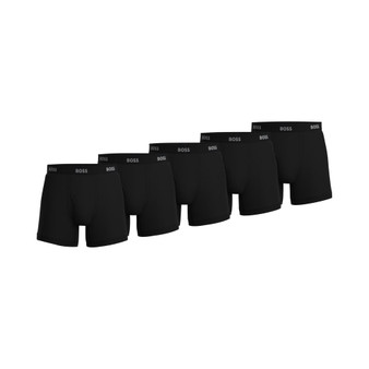 Men's 5-Pk. Authentic Solid Boxer Briefs