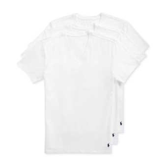 Men's 3-Pk. Slim-Fit Stretch V-Neck Undershirts
