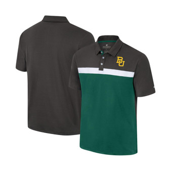 Men's Charcoal Baylor Bears Two Yutes Polo Shirt