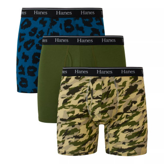 Men's Originals Ultimate 3-Pk. Modern-Fit Stretch Moisture-Wicking Boxer Briefs