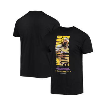 Men's Anthony Davis Black Los Angeles Lakers Check The Credits Player T-shirt