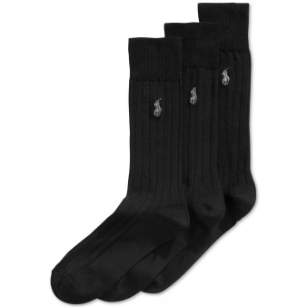 Men's Three-Pack Crew Socks