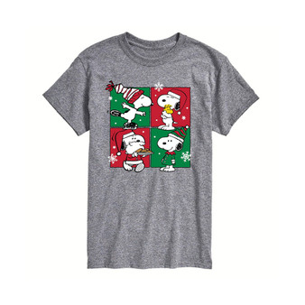 Men's Peanuts Christmas Short Sleeve T-shirt