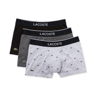 Men's Casual Signature Crocodile Print Trunk Set, 3 Piece