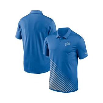 Men's Blue Detroit Lions Vapor Performance Polo Shirt