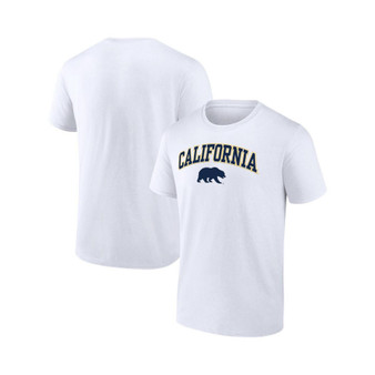 Men's Branded White Cal Bears Campus T-shirt