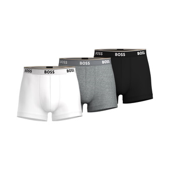 Men's 3-Pk. Power Stretch Assorted Color Solid Trunks