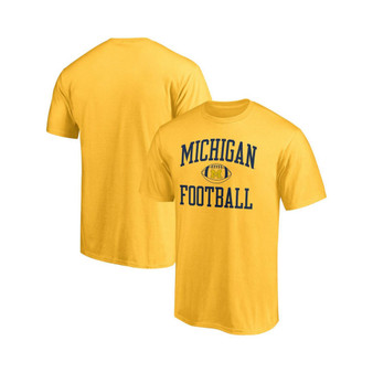 Men's Branded Maize Michigan Wolverines First Sprint Team T-shirt