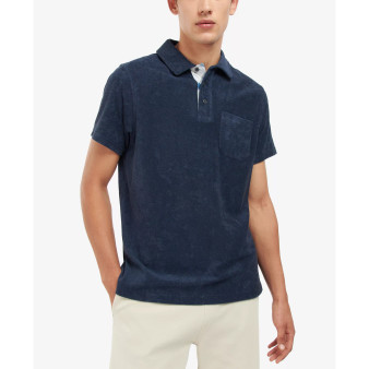Men's Cowes Terry Short Sleeve Polo Shirt