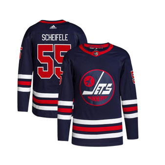 Men's Mark Scheifele Navy Winnipeg Jets 2021/22 Alternate Primegreen Authentic Pro Player Jersey