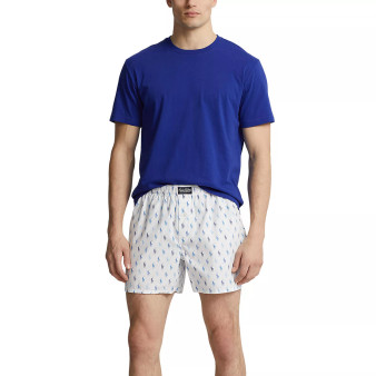 Men's Crewneck Sleep Shirt & Patterned Boxers Gift Set
