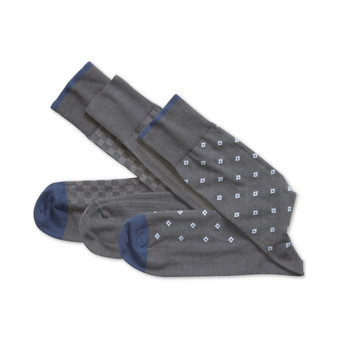 Men's 3-Pk. Assorted Print Socks