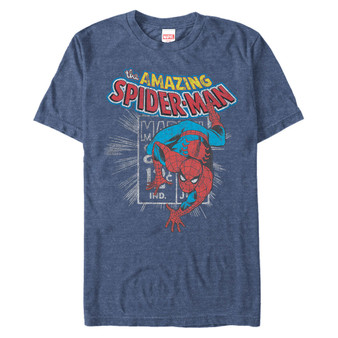 Marvel Men's Comic Collection The Amazing Spider-Man Short Sleeve T-Shirt