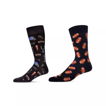Men's Crew Sports Assortment Socks, Pair of 2