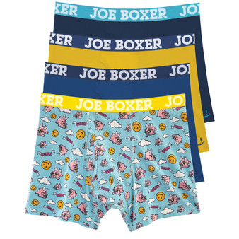 Men's When Pigs Fly Stretch Boxer Briefs, Pack of 4