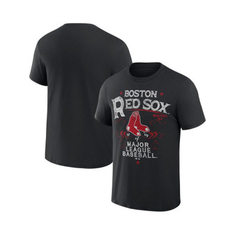 Men's Darius Rucker Collection by Black Boston Red Sox Beach Splatter T-shirt