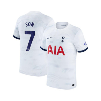 Men's Son Heung-min White Tottenham Hotspur Home 2023/24 Replica Player Jersey