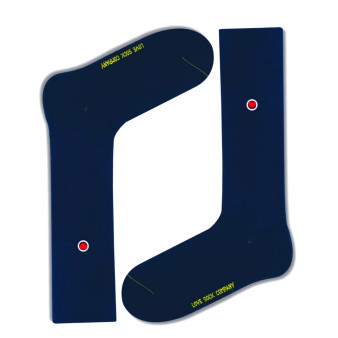 Men's Solid Socks - Navy