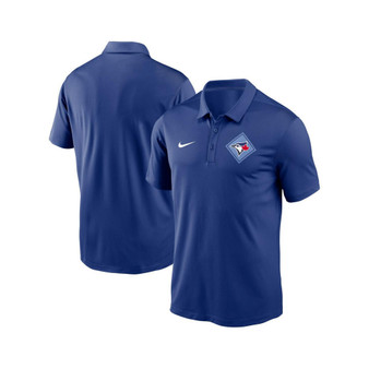Men's Royal Toronto Blue Jays Diamond Icon Franchise Performance Polo Shirt