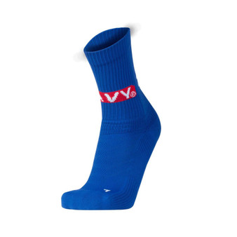 Men's Blue Navy Midshipmen Freedom Unrivaled Team Logo Crew Socks