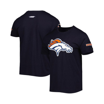 Men's Navy Denver Broncos Mash Up T-shirt