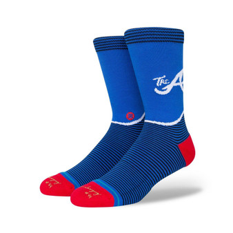 Men's Royal Atlanta Braves 2023 City Connect Crew Socks