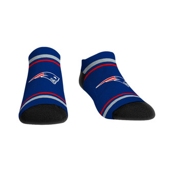 Men's and Women's Socks New England Patriots Logo Lines Ankle Socks