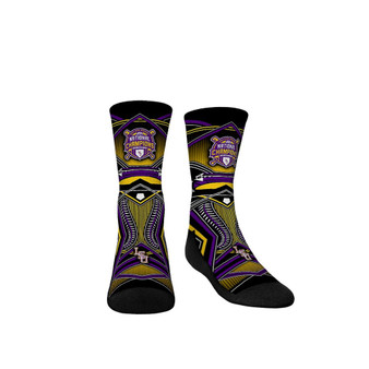 Youth Boys and Girls Socks LSU Tigers 2023 NCAA Men's Baseball College World Series Champions Victory Crew Socks