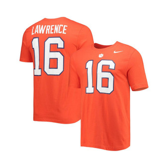 Men's Trevor Lawrence Orange Clemson Tigers Alumni Name and Number Team T-shirt