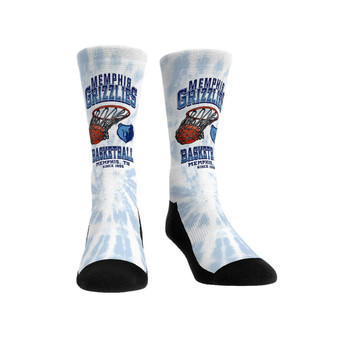 Men's and Women's Socks Memphis Grizzlies Vintage-Inspired Hoop Crew Socks
