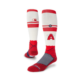 Men's Red Los Angeles Angels 2022 City Connect Over the Calf Socks