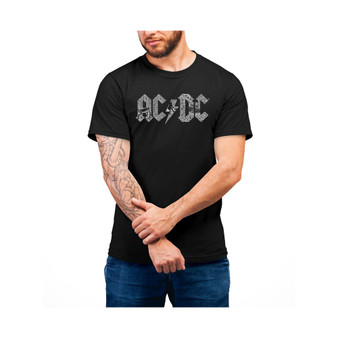Men's AC/DC Word Art T-shirt