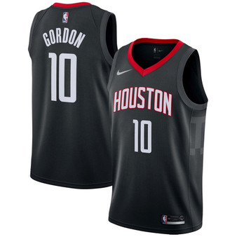 Men's Eric Gordon Black Houston Rockets Swingman Jersey - Statement Edition