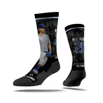 Men's and Women's Pete Alonso New York Mets Walk Off Premium Full Sub Crew Socks