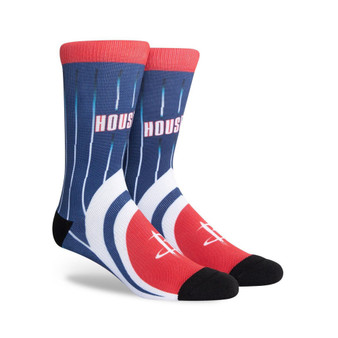 Men's Navy Houston Rockets 2021/22 City Edition Crew Socks