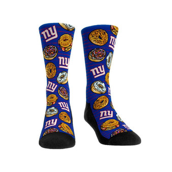Men's Rock Em Socks New York Giants Localized Food Crew Socks