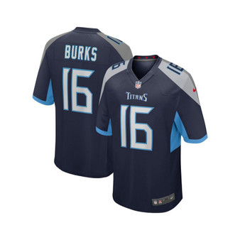 Men's Treylon Burks Navy Tennessee Titans 2022 NFL Draft First Round Pick Game Jersey