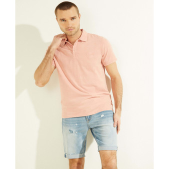 Men's Eli Acid Washed Polo Shirt