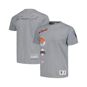 Men's Heather Gray San Francisco Giants Cooperstown Collection City Collection T-shirt