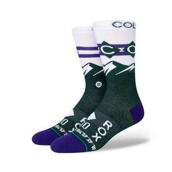Men's Green Colorado Rockies 2022 City Connect Crew Socks