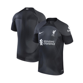 Men's Gray Liverpool 2022/23 Replica Goalkeeper Jersey