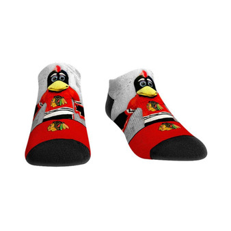 Men's and Women's Socks Chicago Blackhawks Mascot Walkout Low Cut Socks