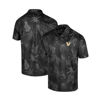 Men's Black Vanderbilt Commodores Palms Team Polo Shirt