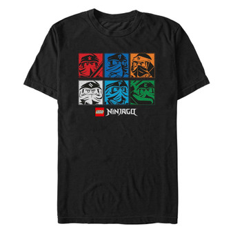 Men's Lego Ninjago Unite the Colors Short Sleeve T-shirt