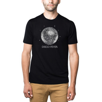 Men's Premium Blend Word Art Disco Ball T-shirt