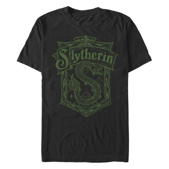 Men's Slytherin Crest Short Sleeve Crew T-shirt