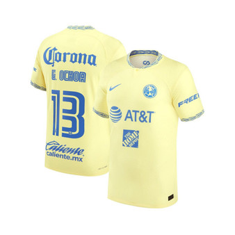 Men's Guillermo Ochoa Yellow Club America 2022/23 Home Authentic Player Jersey