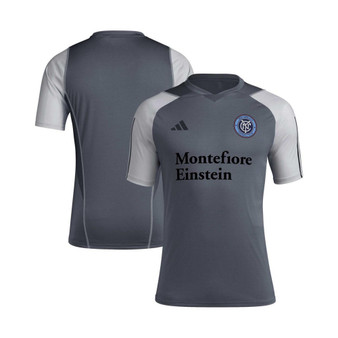 Men's Gray New York City FC 2023 On-Field Training Jersey