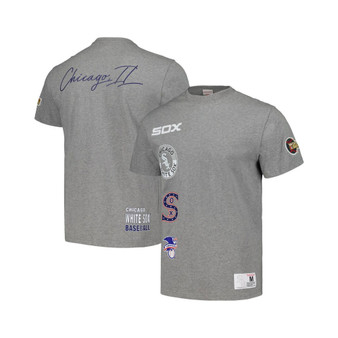 Men's Heather Gray Chicago White Sox Cooperstown Collection City Collection T-shirt