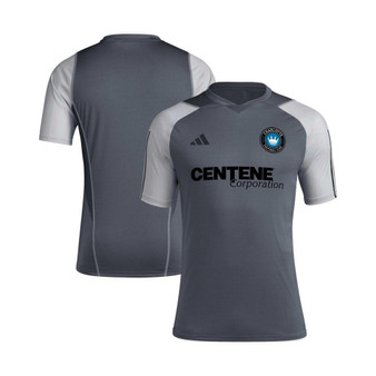 Men's Gray Charlotte FC 2023 On-Field Training Jersey